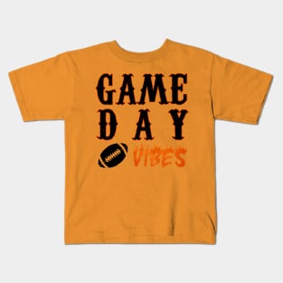 Game Day Vibes - Game Day Shirt - Football Shirt - Fall - Football Season - College Football - Football - Unisex Graphic Kids T-Shirt
